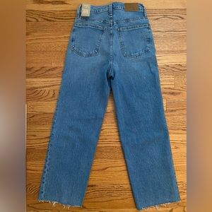 Madewell BRAND NEW The Perfect Vintage Crop Wide Leg Jeans